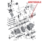 Preview: Jeep Wrangler TJ 3rd & 4th Gear Synchro Sleeve AX15 manual Transmission 98-99