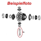 Preview: Jeep Wrangler JK Differential Mittelbolzen Bolzen Dana 30 Vorderachse Spicer 07-18
