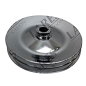 Preview: Jeep CJ 3,8 & 4,2 ltr. Chrome Double V-Belt Pulley for Power Steering Pump 72-86