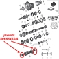 Preview: Jeep Wrangler TJ ein Lager der Vorgelegewelle NV3550 Schaltgetriebe 02-04