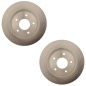 Preview: Jeep Patriot Compass MK set of front brake discs Ø 294mm BRF BR1 brake Raybestos 07-17