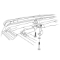 Preview: Jeep Gladiator JT Softtopleiste 1-teilig Leiste Header Style Softtop Bikini Top Schiene 19-