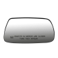Preview: Jeep Grand Cherokee WH WK right heated Backed Mirror Glass with Backed Plate 05-10