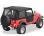 Preview: CJ CJ7 Softtop Verdeck+Türen schw. 76-86