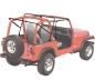 Preview: CJ CJ7 Softtop Verdeck+Türen schw. 76-86
