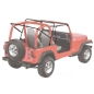 Preview: Jeep Wrangler YJ Classic Supertop Softtop Soft Top Black Crush Bestop 87-95
