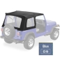 Preview: Jeep Wrangler YJ Classic Supertop Softtop Verdeck Blue Denim 87-95