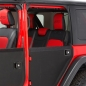 Preview: Jeep Wrangler JL Set teilbare Türen hinten schwarz Diamond Bestop 18-