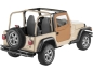 Preview: Jeep Wrangler TJ set of split doors Supertop Doors Spice Denim Bestop 96-06