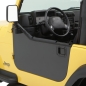Preview: Jeep CJ CJ7 CJ8 Verkleidung Türblatt Set für Element Halbtüren Türrahmen 80-86