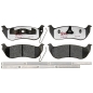 Preview: Jeep Wrangler TJ Element3 Hybrid brake pads rear Raybestos 03-06