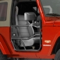 Preview: Jeep Wrangler JK Element Doors Türelement Halbtür Halbtüren vorne HighRock 4x4 Satin Schwarz 07-18