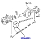 Preview: Jeep Cherokee XJ Spurstangenkopf rechts zur Schubstange LHD 84-90