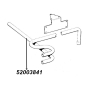 Preview: Jeep Wrangler YJ 2,5 ltr. HVAC Heater Molded Hose Outlet Gates 87-90