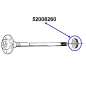 Preview: Jeep Grand Cherokee ZJ ZG one Axle Tone ABS Ring Dana 35 or Dana 44 rear Axle 93-98
