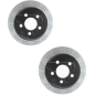 Preview: Jeep Wrangler TJ Set rear Performance Brake Rotors Raybestos 03-06