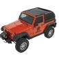 Preview: Jeep Wrangler JK 2türer Sun Bikini Top Safari Style Black Diamond Bestop 07-17