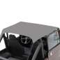 Preview: Jeep Wrangler YJ Bikini Top Traditional Style Charcoal Denim Bestop 87-91