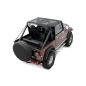 Preview: Jeep CJ7 CJ8 Bikini Top Traditional Style Mesh Bestop 76-86