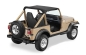 Preview: Jeep Wrangler YJ Bikini Top Strapless Style Black Denim Bestop 87-91