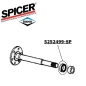 Preview: Jeep Cherokee XJ Simmerring Steckachse Radlager außen Dana 35 HA Spicer 90-01