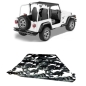 Preview: Jeep Wrangler TJ Header Bikini Top Targa Style Urban Carmouflage Special Edition Bestop 96-02