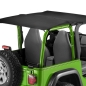 Preview: Jeep Wrangler TJ Header Bikini Top Safari Style Black Diamond Bestop 03-06