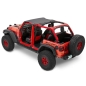Preview: Jeep Wrangler JL Header Bikini Top Targa Style Black Diamond Bestop 18-