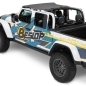 Preview: Jeep Gladiator JT Header Bikini Top Targa Style Black Diamond Bestop 19-