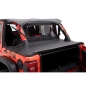 Preview: Jeep Wrangler JL 4-door Header Safari Bikini Top Cable Style Black Diamond Bestop 18-