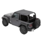Preview: Jeep Wrangler JL 2-door Header Bikini Top Safari Style Black Diamond Bestop 18-