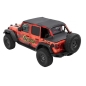 Preview: Jeep Wrangler JL 4türer Header Bikini Top Safari Style Black Diamond Bestop 18-