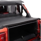 Preview: Jeep Wrangler JL Tailgate Bar Heckschienen Kit für Verdeck Supertop Trektop Bestop 18-