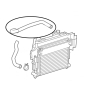 Preview: Jeep Grand Cherokee WH WK 6,1 ltr. SRT8 Radiator Hose upper Inlet 06-08