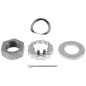 Preview: Jeep Wrangler YJ wheel hub set front with hub bolts and nut Dana 30 90-95