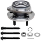 Preview: Jeep Wrangler TJ one front Wheel Hub & Bearing Assembly with Hub Bolts and Spindle Nut Set Dana 30 00-06