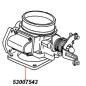 Preview: Jeep Grand Cherokee ZJ ZG 4,0 ltr. Throttle Body Gasket 93-98
