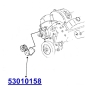 Preview: Jeep Grand Cherokee ZJ ZG 5.2 & 5.9 liters V8 belt tensioner tension arm with pulley 92-98