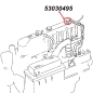 Preview: Jeep Wrangler TJ 4,0 ltr. PCV Ventil Kurbelgehäuse Entlüftung hinten Ventildeckel 97-04