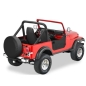 Preview: Jeep Wrangler YJ Halbtüren Black Crush Bestop 87-95