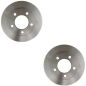 Preview: Jeep CJ set brake discs front 11" brake R-Line Raybestos 77-78