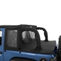 Preview: Jeep Wrangler JL 2-door Halftop Canopy Black Twill Bestop 18-