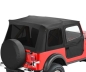 Preview: Jeep CJ7 Supertop soft top soft top tinted windows including divisible doors 80-86