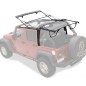 Preview: Jeep Wrangler JK 4-door rod set for original top Bestop 07-15