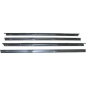 Preview: Jeep CJ Set of 4 wiper shaft strip doors inside & outside 76-86