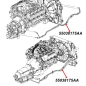 Preview: Jeep Commander XH XK 4,7 & 5,7 ltr. Inlet & Outlet Transmission Oil Cooler Line Set 06-10