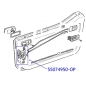 Preview: Jeep Wrangler YJ Latch for Half Door Right Side 87-95