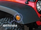 Preview: Jeep Wrangler JK Blinkleuchte Blinker US seitlich Kotflügel vorne links orange 07-16