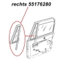 Preview: Jeep Wrangler YJ vent window vent window passenger door right door solid steel doors 87-95
