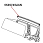 Preview: Jeep Wrangler JK Dichtung am Scheibenrahmen oben Bj. 07-18